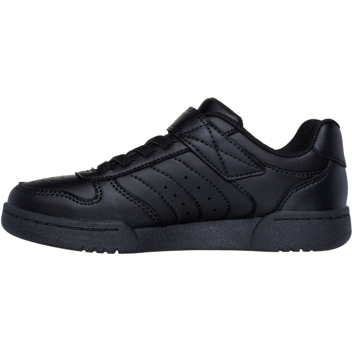 Skechers Junior Boys Quick Street Trainer Black