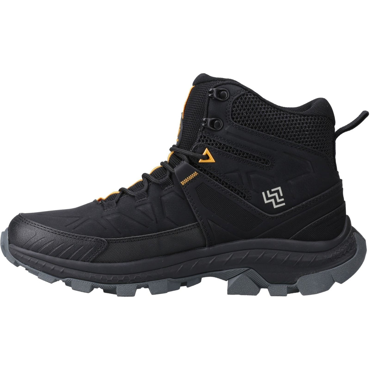 Hi-Tec Mens Rainier Hiking Boots Black