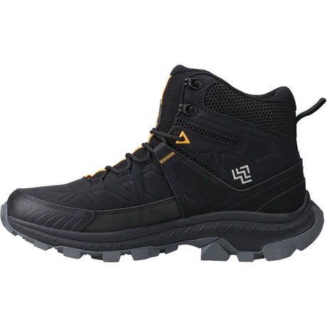 Hi-Tec Mens Rainier Hiking Boots Black