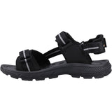 Hi-Tec Mens Sierra Sandal Black/Grey/Orange