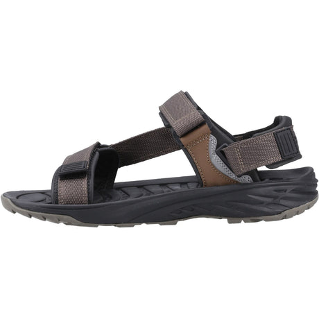 Hi-Tec Mens Ula Raft Sandal Desert/Black