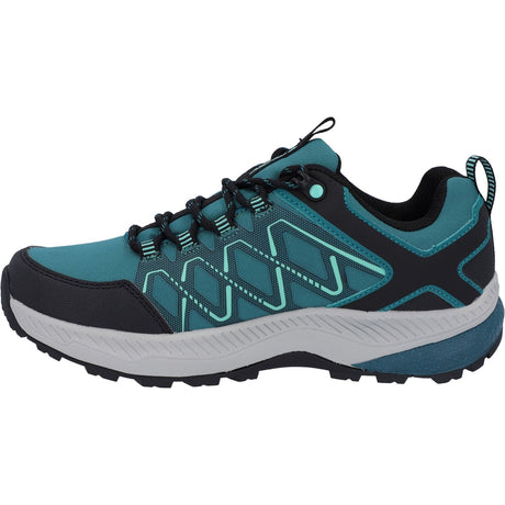 Hi-Tec Womens Diamonde Low Shoes Dragonfly/Black/Florida Keys