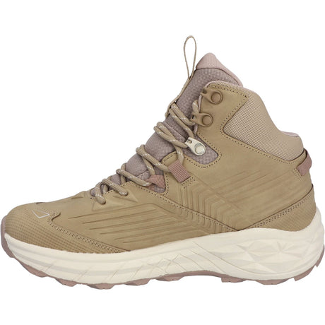 Hi-Tec Womens Fuse Trek Mid Hiking Boots Taupe/Whitecap Grey/Warm Taupe
