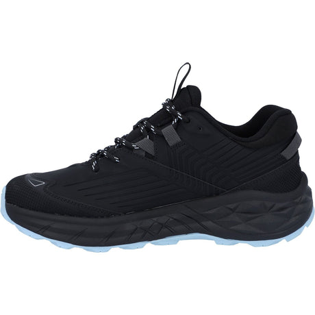 Hi-Tec Womens Fuse Trek Hiking Shoes Black/Blue Fog