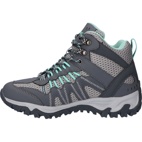 Hi-Tec Womens Jaguar Mid Boots Charcoal/Graphite/Cool Grey
