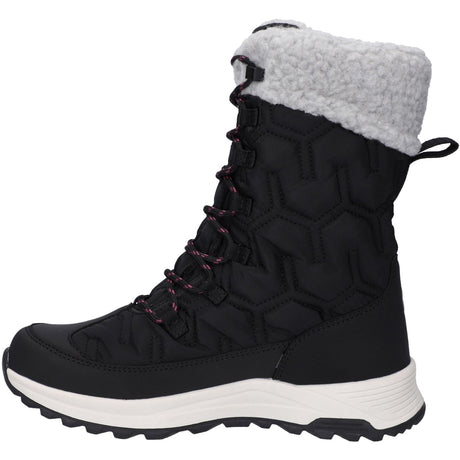 Hi-Tec Womens Sophia Boot Jet Black/Festival Fuchsia