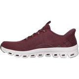 Skechers Womens Glide-Step Elevate Amaze Trainers Burgundy
