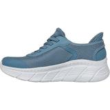 Skechers Womens BOBS Flex Hi Linear Force Trainers Slate