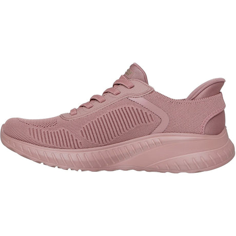 Skechers Womens BOBS Sport Squad Chaos Trainers Rose
