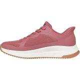 Skechers Womens BOBS Squad 4 Staple Look Trainer Rose