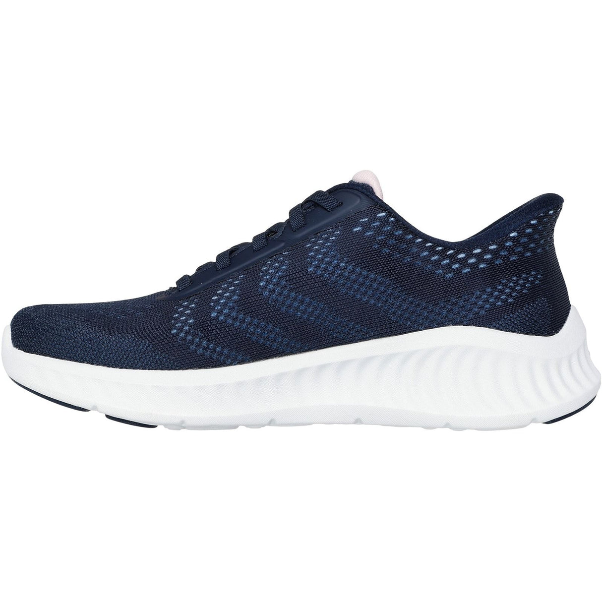 Skechers Womens Go Walk Now Khloe Trainers Navy/White