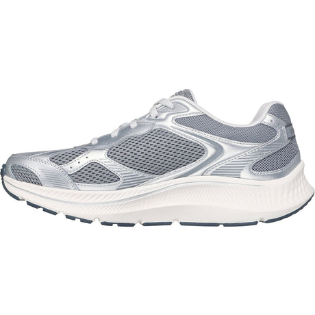 Skechers Womens GO RUN Consistent 2.0 Volt Trainer Grey/Silver