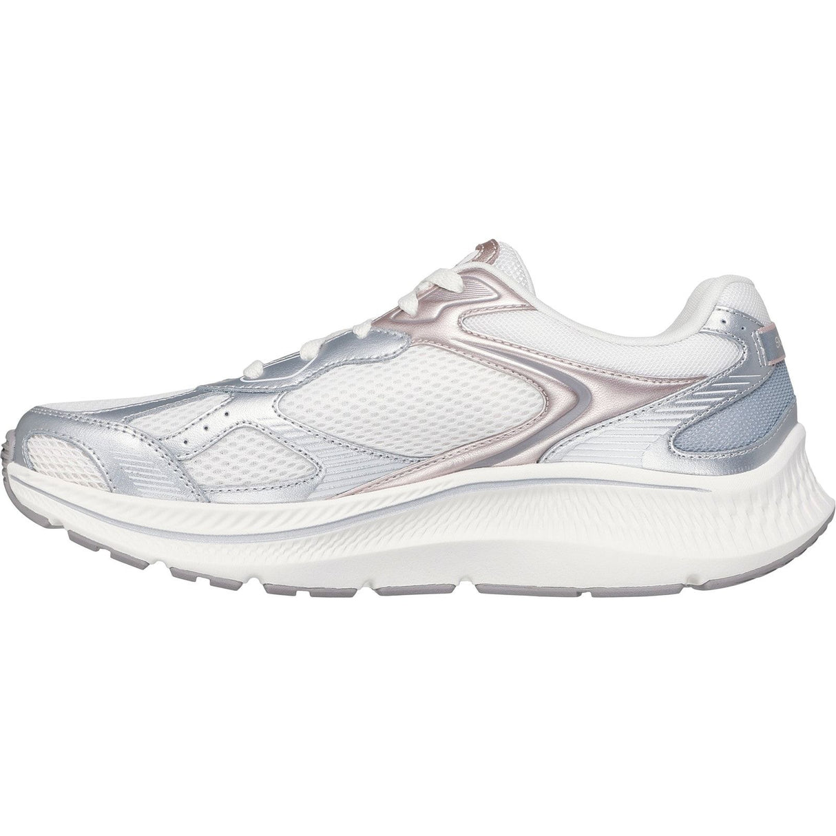 Skechers Womens GO RUN Consistent 2.0 Volt Trainer Off White