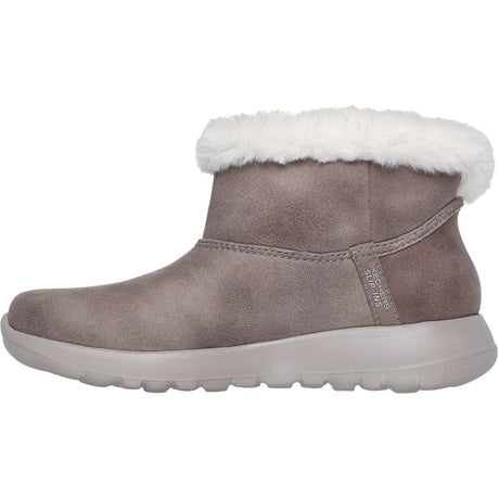 Skechers Womens On-the-GO Joy Cozy Dream Boots Dark Taupe