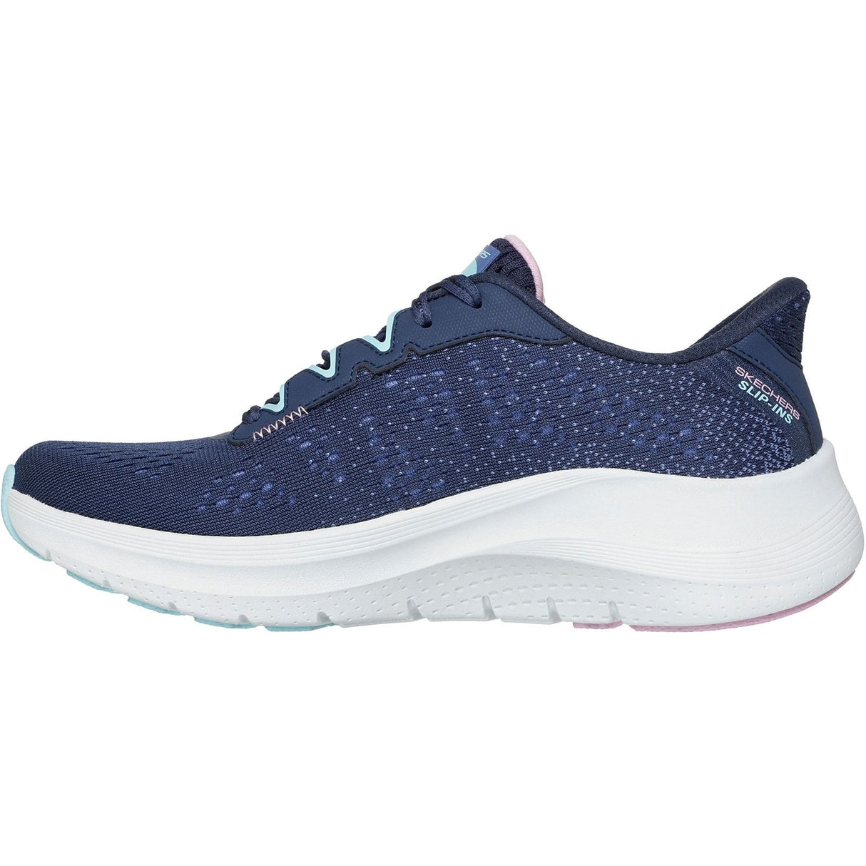 Skechers Womens Arch Fit 2.0 Fresh Pace Trainer Navy/Multi