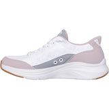 Skechers Womens Contour Foam Cozy Fit Trainer White/Lavender