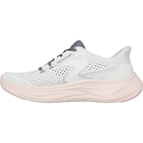 Skechers Womens Skech Cloud Plush Horizon Trainers White/Multi