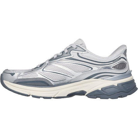 Skechers Womens Stamina Sport Trainer Silver