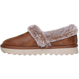 Skechers Womens Cozy Up Slippers Chestnut
