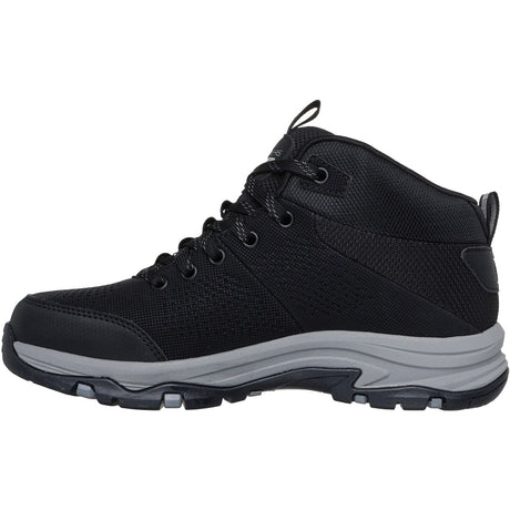 Skechers Womens Trego Trail Destination Hiker Black/Charcoal
