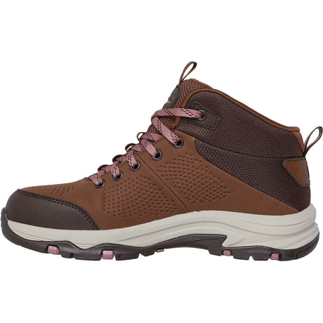 Skechers Womens Trego Trail Destination Hiker Brown/Multi