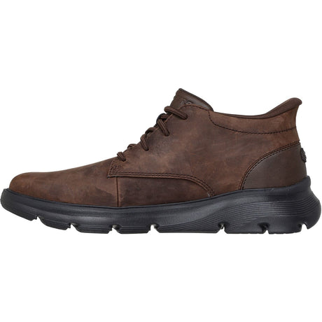 Skechers Mens Arch Fit Garza Ridley Chukka Boot Cocoa