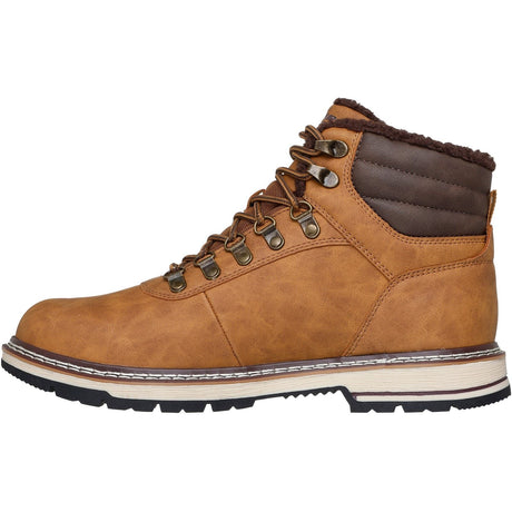 Skechers Mens Corado Memphis Boots Wheat