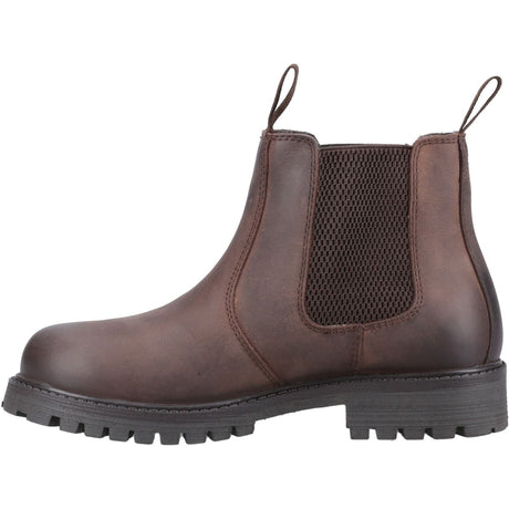 Cotswold Junior Kids Aston Pull On Dealer Boot Brown