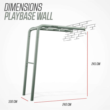 BERG PlayBase Wall Green