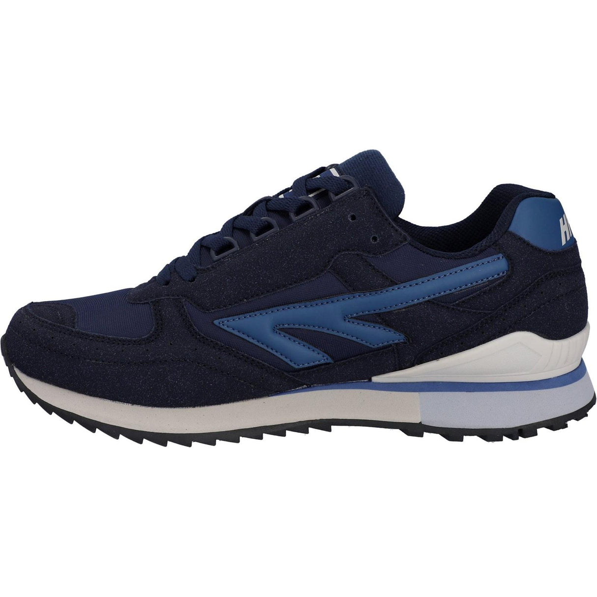 Hi-Tec Mens Silver Shadow Shoes Navy/Black
