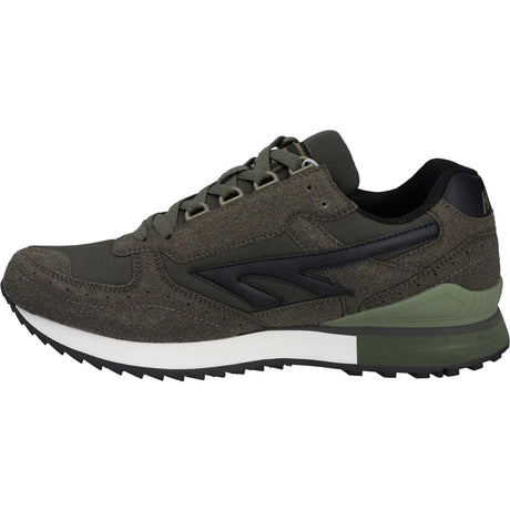 Hi-Tec Mens Silver Shadow Shoes Dark Olive