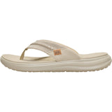HEYDUDE Mens Finn Flip Braided Tan