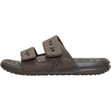 HEYDUDE Mens Wave 2 Strap Slide Major Brown