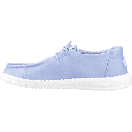 HEYDUDE Womens Wendy Stretch Canvas Hydrangea Blue