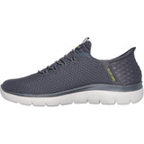 Skechers Mens Slip-ins: Summits - High Range Shoes Charcoal