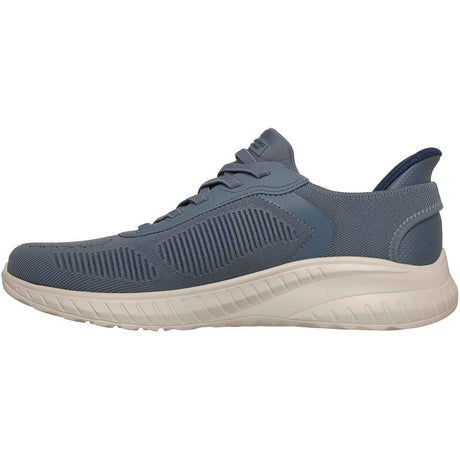 Skechers Mens BOBS Sport Squad Chaos Solid Step Shoe Slate