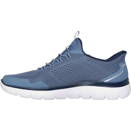 Skechers Mens Summits Top Rate Trainers Slate