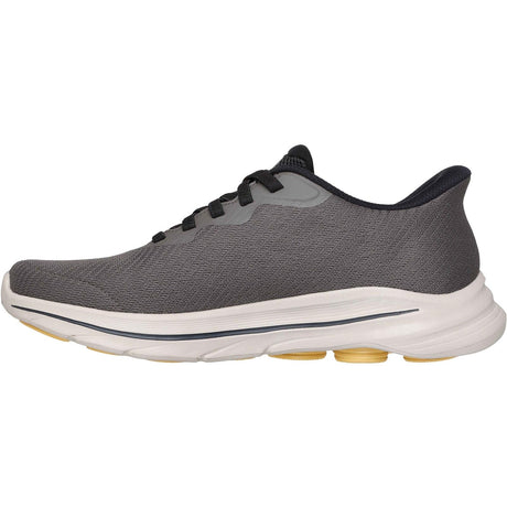 Skechers Mens GO WALK 8 Pate Trainer Taupe