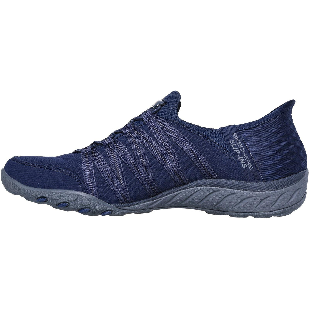 Skechers Womens Breathe-Easy - Roll-With-Me Shoe Navy