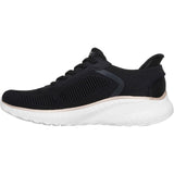 Skechers Womens BOBS Sport Squad Chaos Shoe Black/Gold