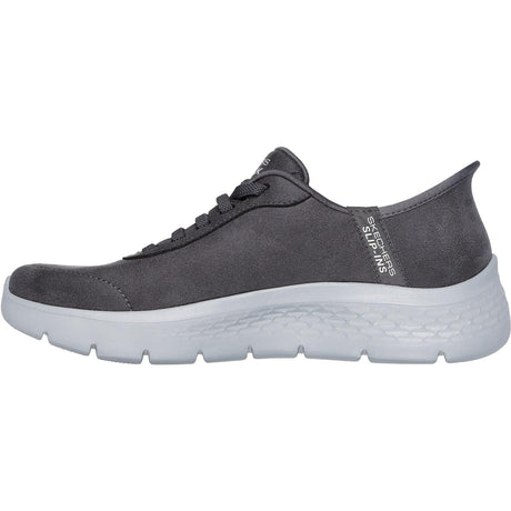 Skechers Womens Go Walk Flex Mali Trainers Charcoal
