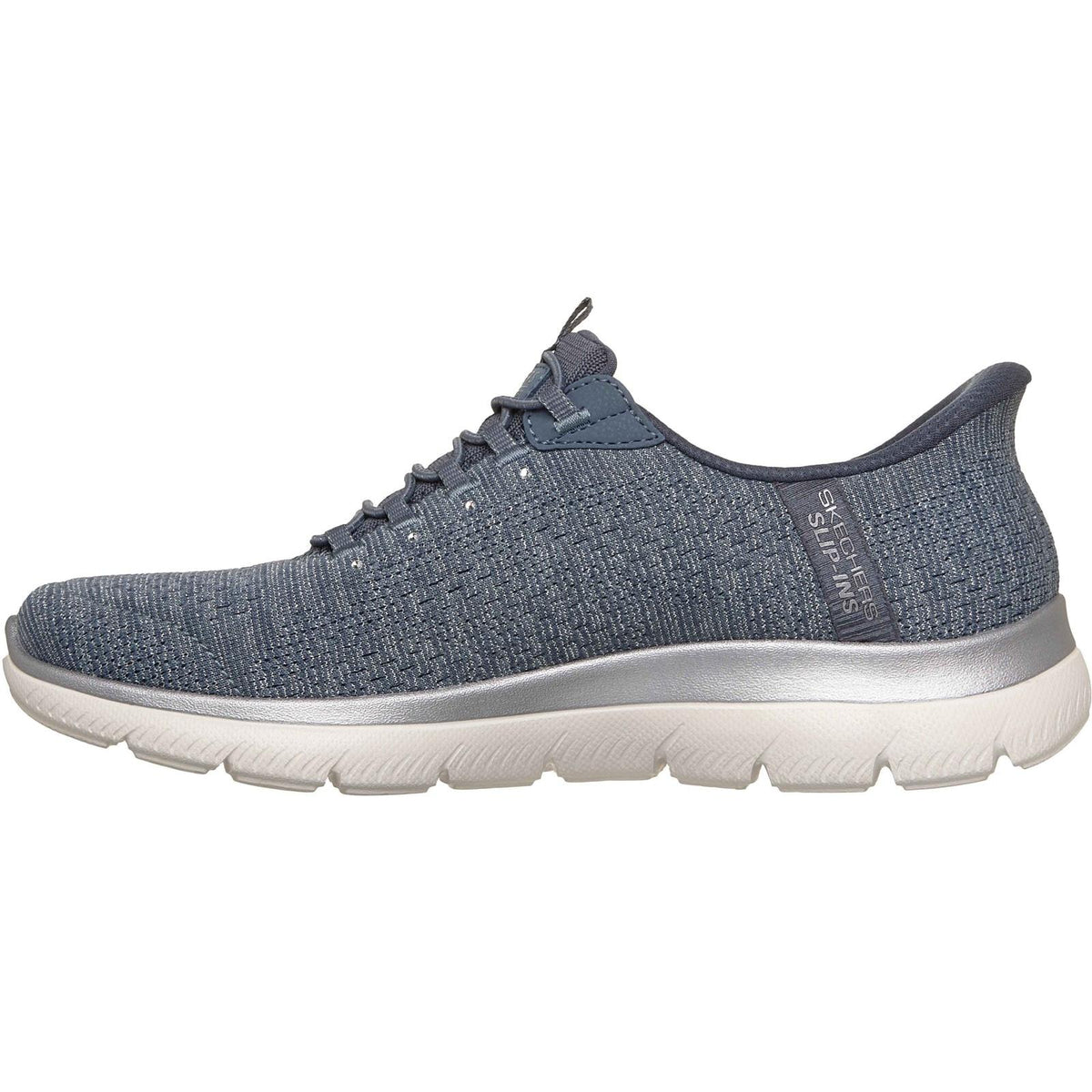 Skechers Womens Arch Fit Summits - Soft Shimmer Trainers Slate
