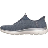 Skechers Womens Arch Fit Summits - Soft Shimmer Trainers Slate