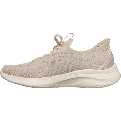 Skechers Womens Ultra Flex 4.0 Trainer Natural