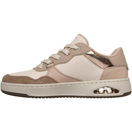 Skechers Womens UNO CTL - Subtle Shimmer Trainers Taupe/Multi