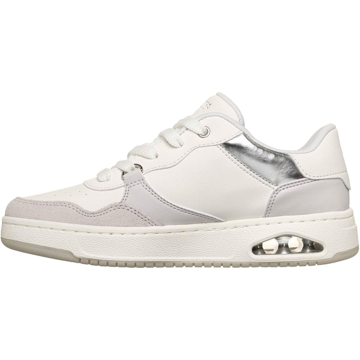 Skechers Womens UNO CTL - Subtle Shimmer Trainers White