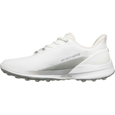 Skechers Womens Skechers Pure Slip Ins Golf Shoes White/Silver
