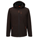 Portwest Portrush Mens Softshell Jacket Black Coffee
