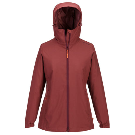 Portwest Slievebloom Womens Rain Jacket Cinnamon