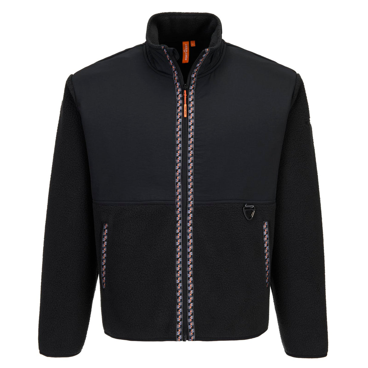 Portwest Lee Mens Fleece Black
